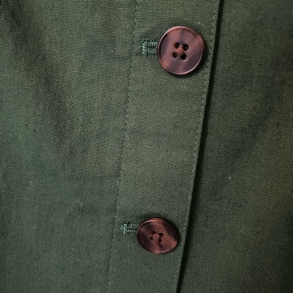 J Crew Forest Green Skirt - Picture 2 of 4